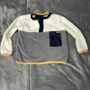 7 for all ManKind Boys pullover Fleece 24‎ month half zip with a pocket
